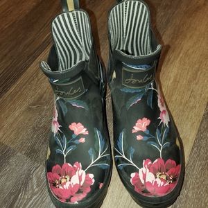 Floral Rain Boots